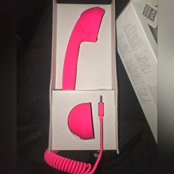 Retro Pink POP Phone Handset - Picture 2 of 7